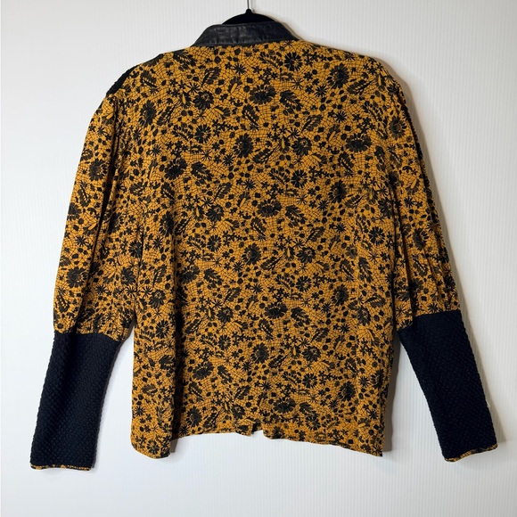 Vintage Bellino Paris Mode Top – 80s/90s Western Art-to-Wear - Vintage size 18 - Picture 3 of 7